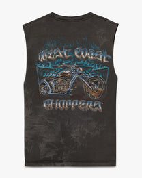 Faded Black West Coast Choppers Cut Off