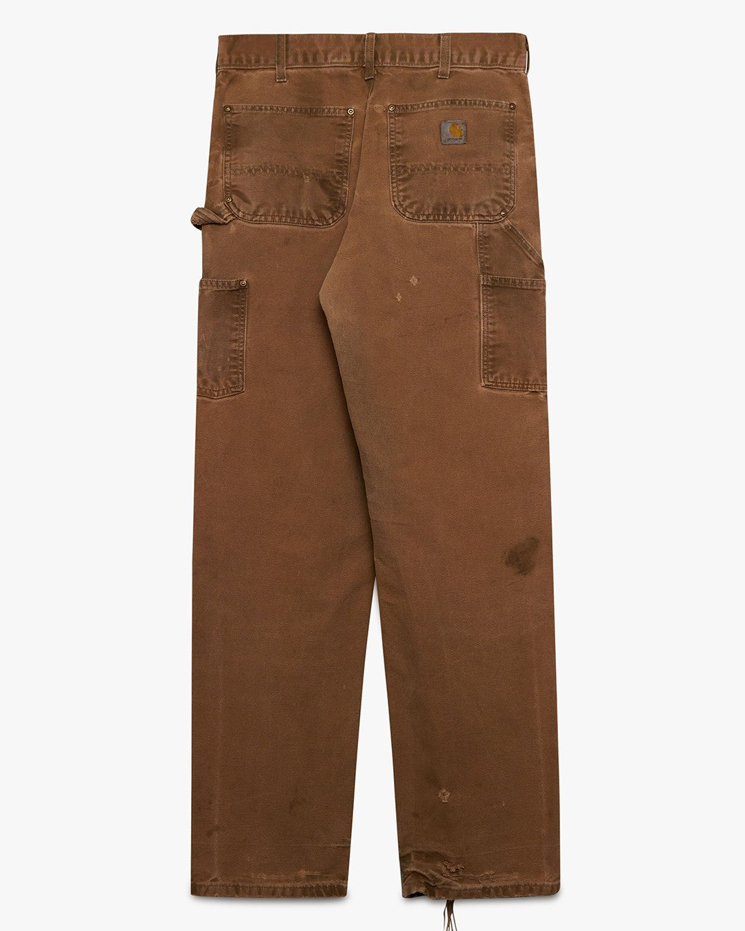 Thrashed Dark Tan Carhartt Double Knees