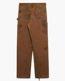 Thrashed Dark Tan Carhartt Double Knees