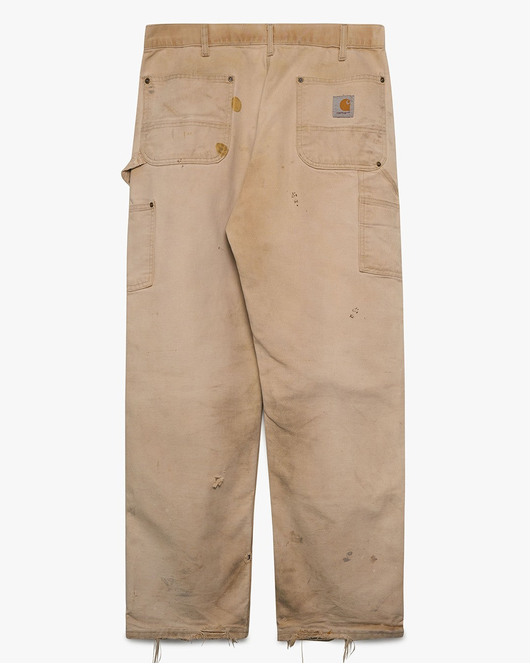 Thrashed/Faded Tan Carhartt Double Knees