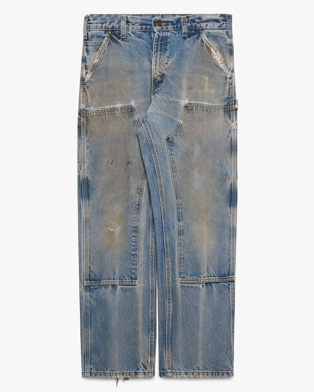 Medium Wash Denim Carhartt Double Knees