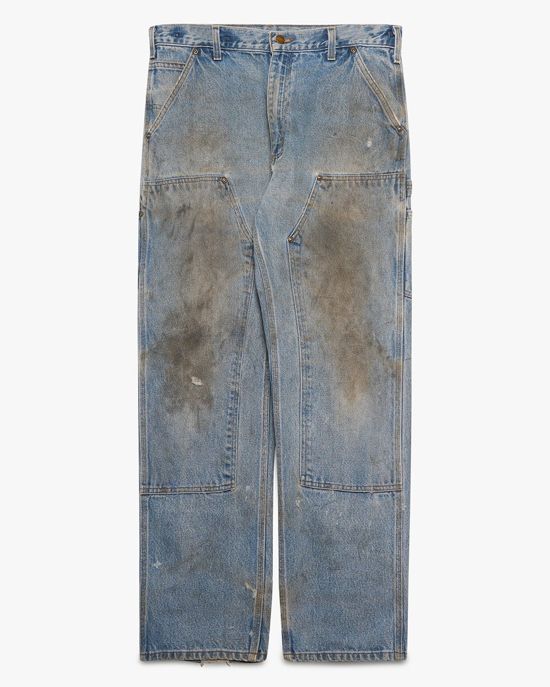 Dirty Wash Denim Carhartt Double Knees