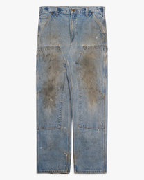 Dirty Wash Denim Carhartt Double Knees
