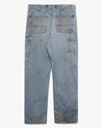 Dirty Wash Denim Carhartt Double Knees