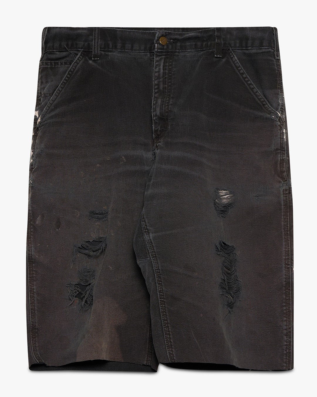 Black Cut Off Carhartt Carpenters