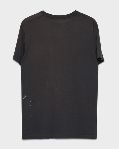 Black Blank Pocket Tee