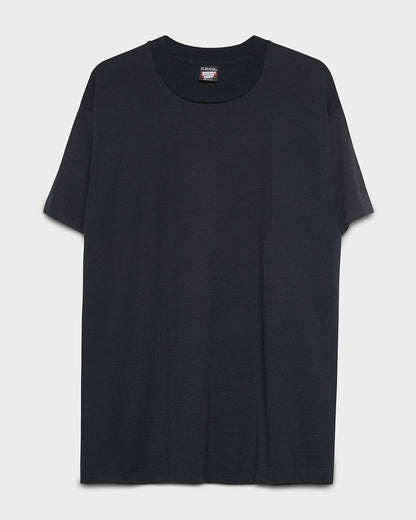 Black Blank Screen Stars Tee