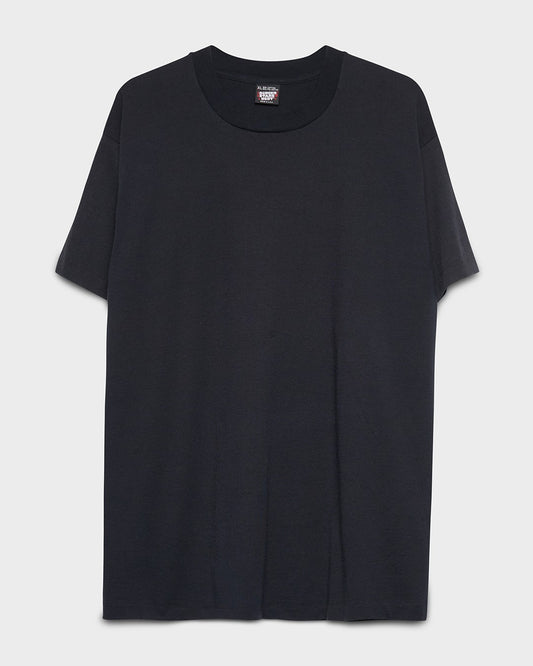 Black Blank Screen Stars Tee