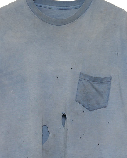 Dirty Blue Pocket T-Shirt