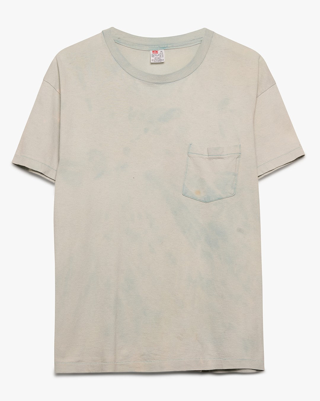 Discolored Blue Pocket Tee
