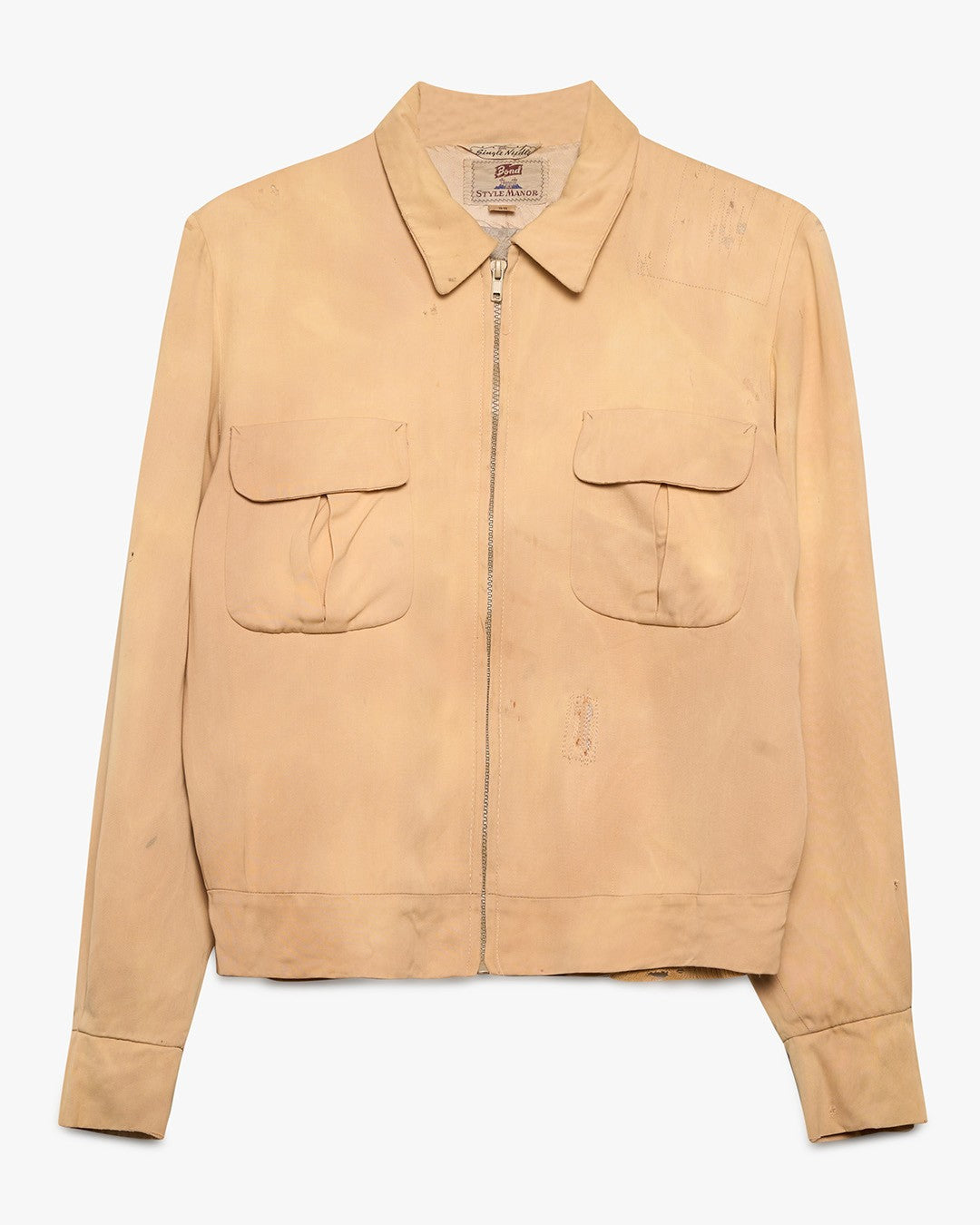 Discolored/Faded Beige Ricky Jacket