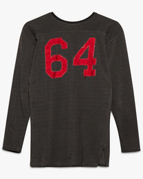 #64 Black Jersey Shirt