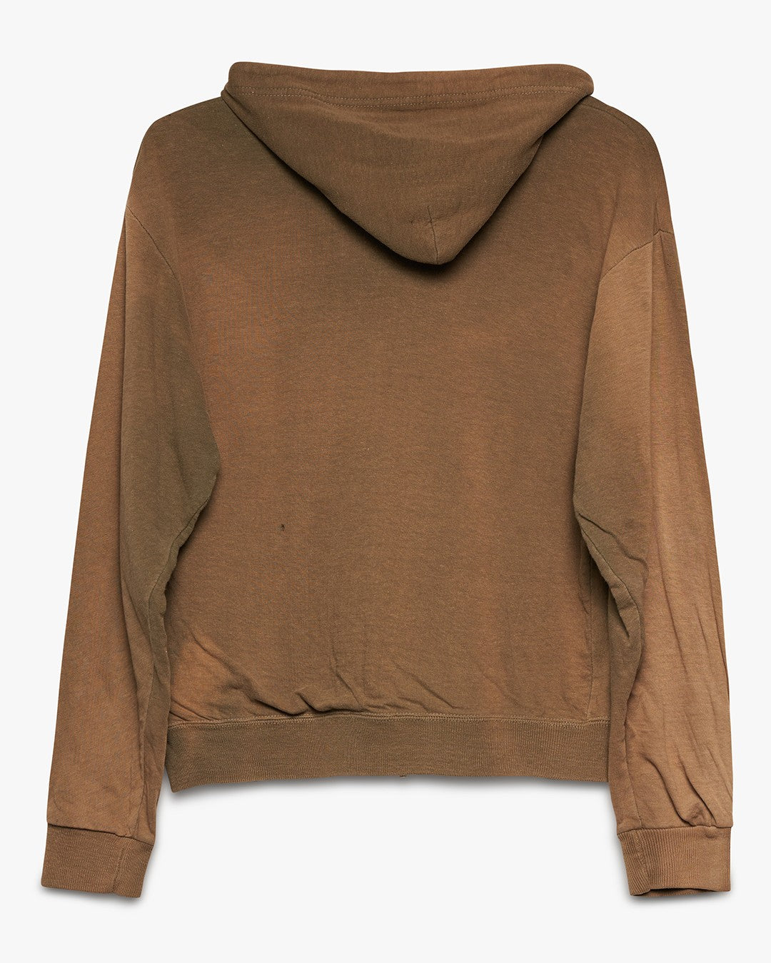 Faded Green Zip-Up Sweatshirt