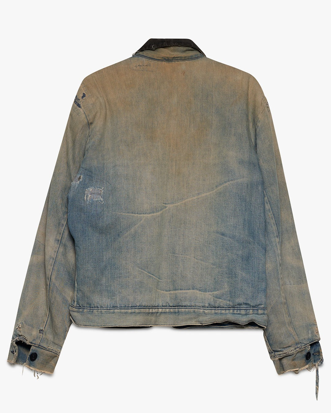 Faded Blanket Lined Denim Jacket
