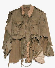 Thrashed M65 Military Jacket