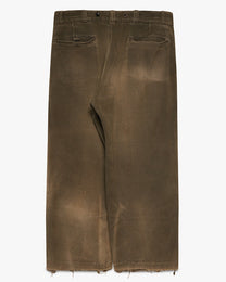Faded Green Whipcord Pants