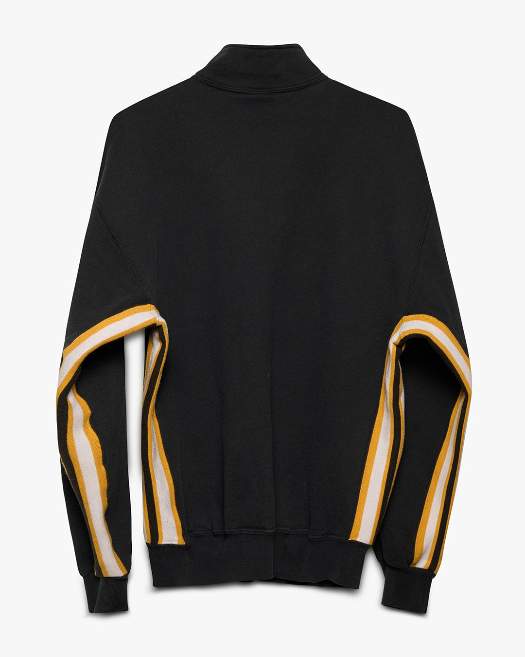 Striped Russell Quarter Zip Sweatshirt