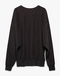 Painted &amp; Stained Reverse Weave Sweatshirt