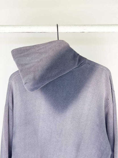 Sun Faded Blue/Purple Zip-Up Hoodie - 50s/60s - L/XL