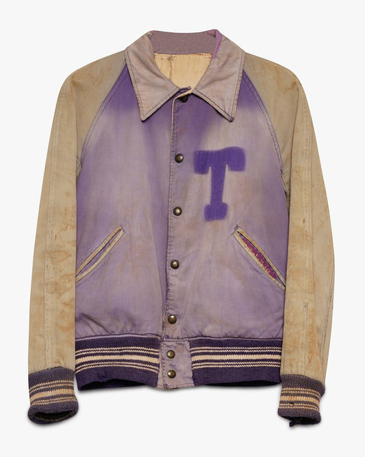 Faded Purple Varsity Jacket