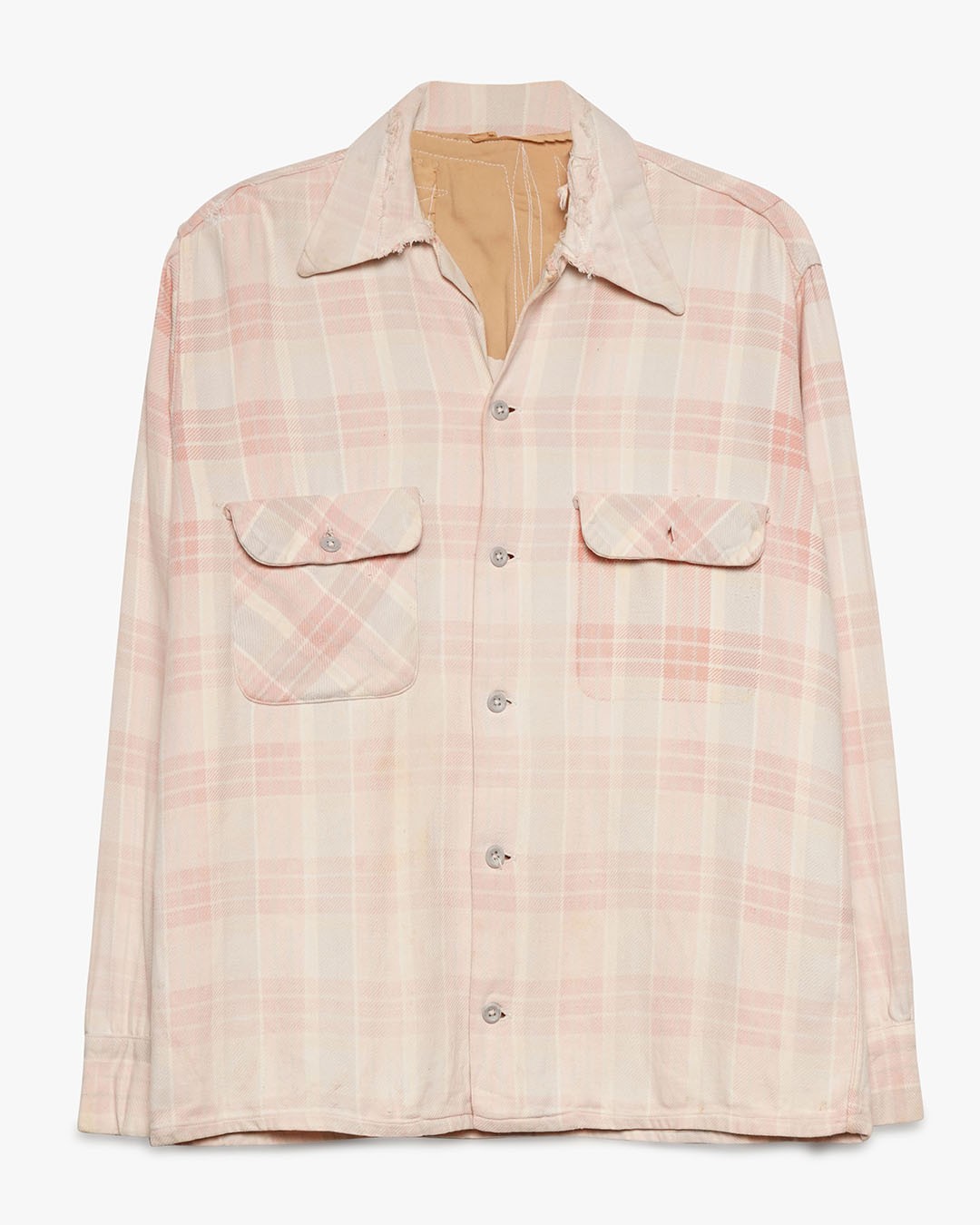 Faded/Distressed Pink Cotton Flanel