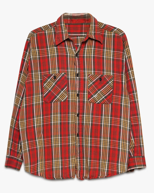 Red/Yellow Cotton Flannel