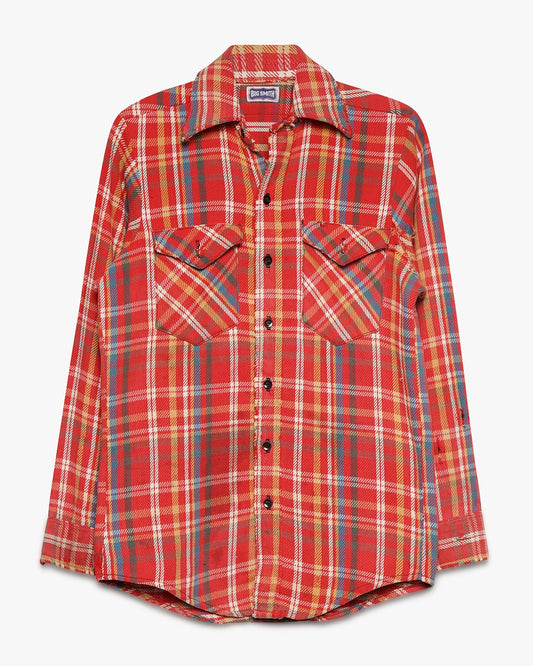 Red/Yellow/Blue Cotton Big Smith Flannel