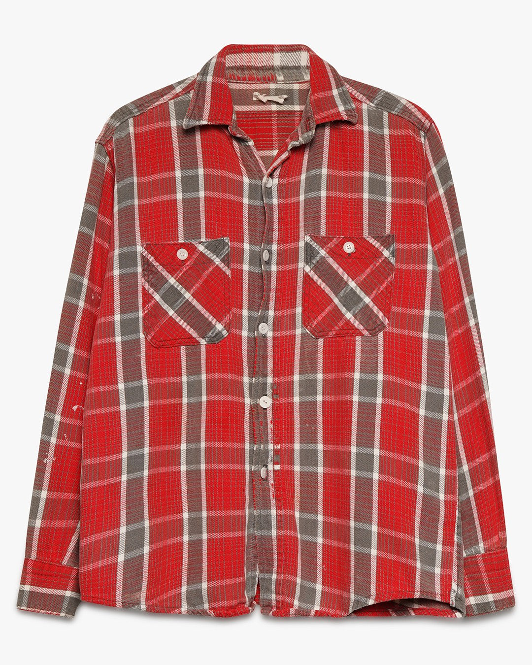 Red/Grey Cotton Flannel