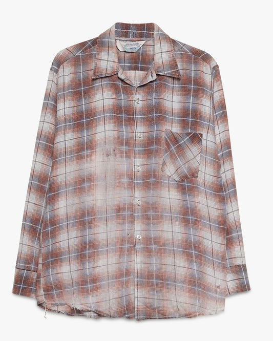 Sears Work Leisure Printed Flannel