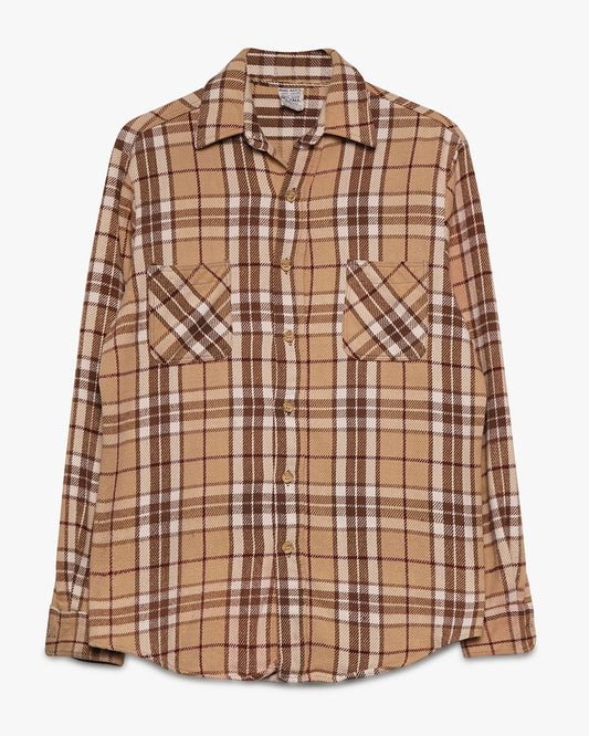 Beige/Brown Big Mac Cotton Flannel