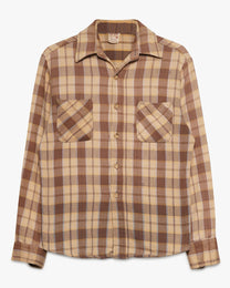 Beige/Brown/Light Blue Big Mac Cotton Flannel