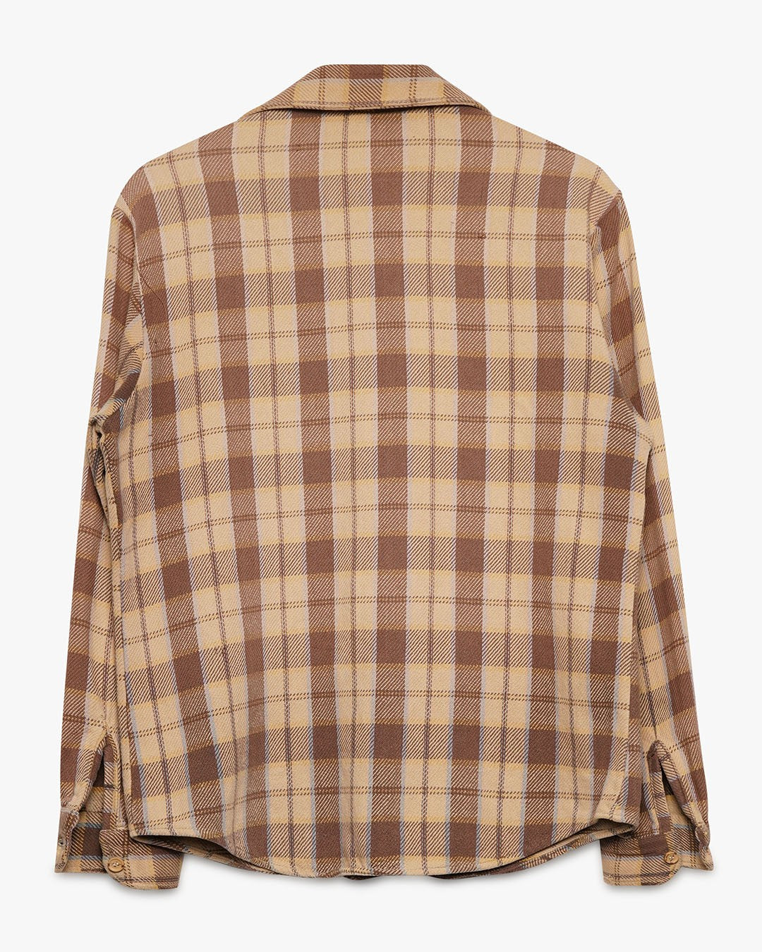 Beige/Brown/Light Blue Big Mac Cotton Flannel