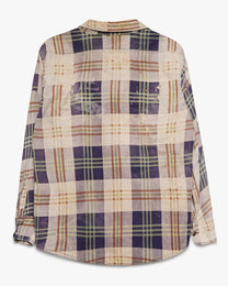 Purple/Green Polar Printed Flannel
