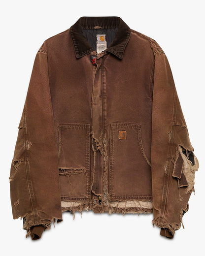 Thrashed Brown J22 Carhartt Jacket