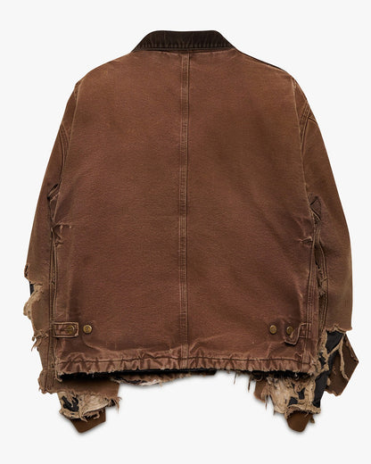Thrashed Brown J22 Carhartt Jacket