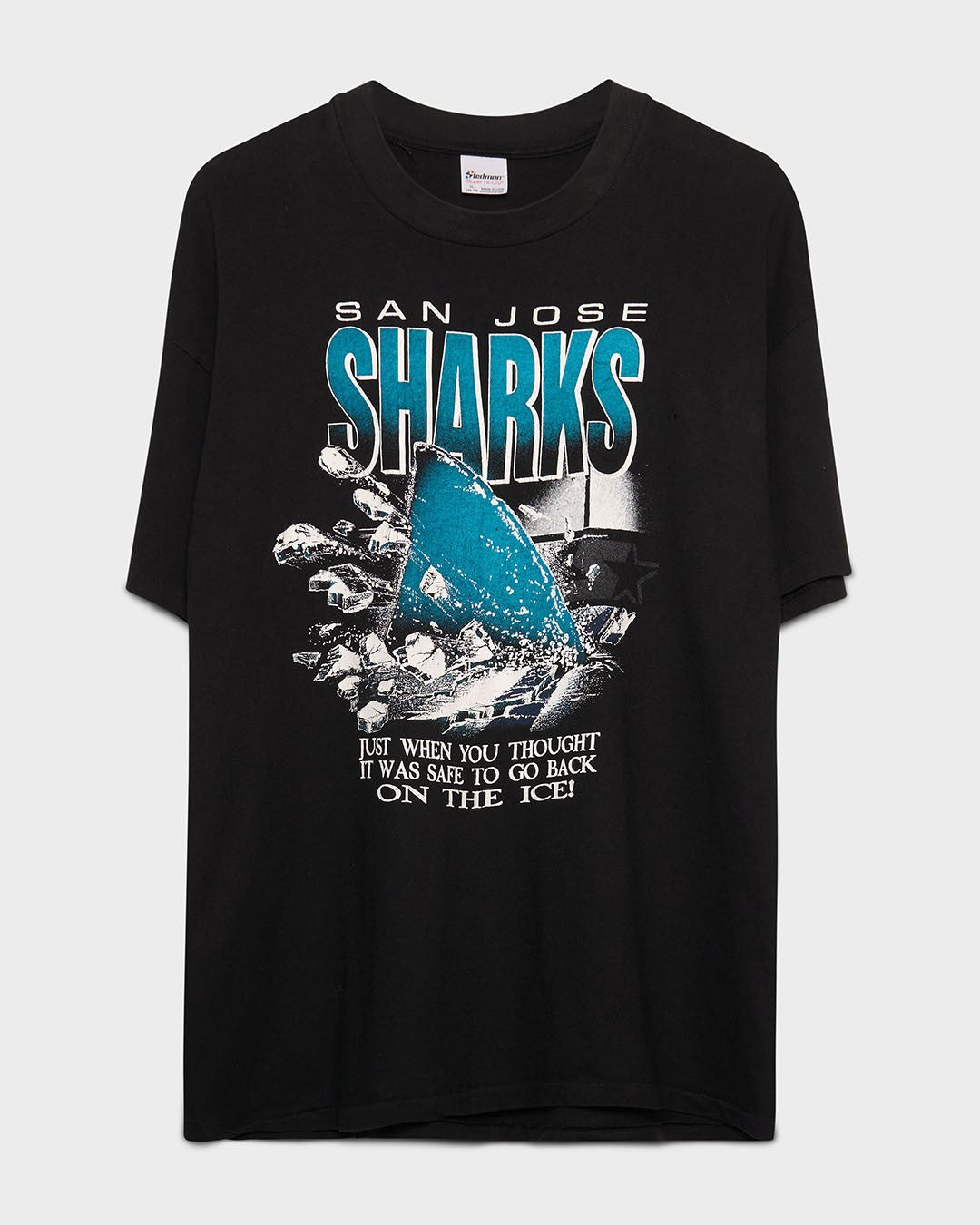 Jet Black Sharks Tee