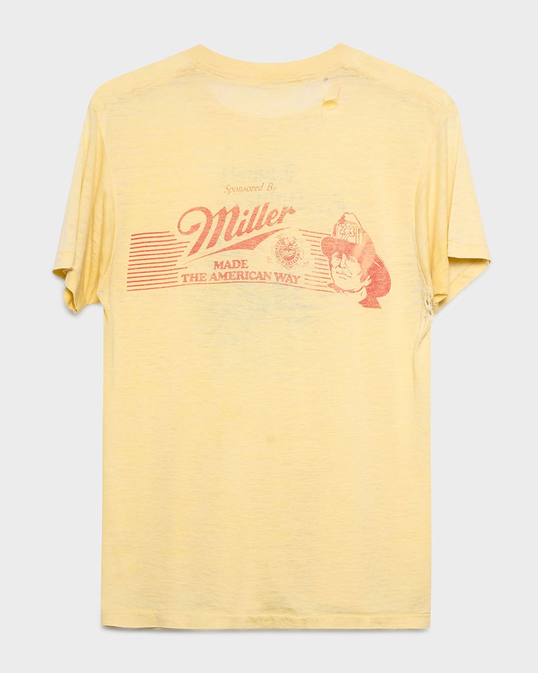 Yellow Lowell Firefighters Tee
