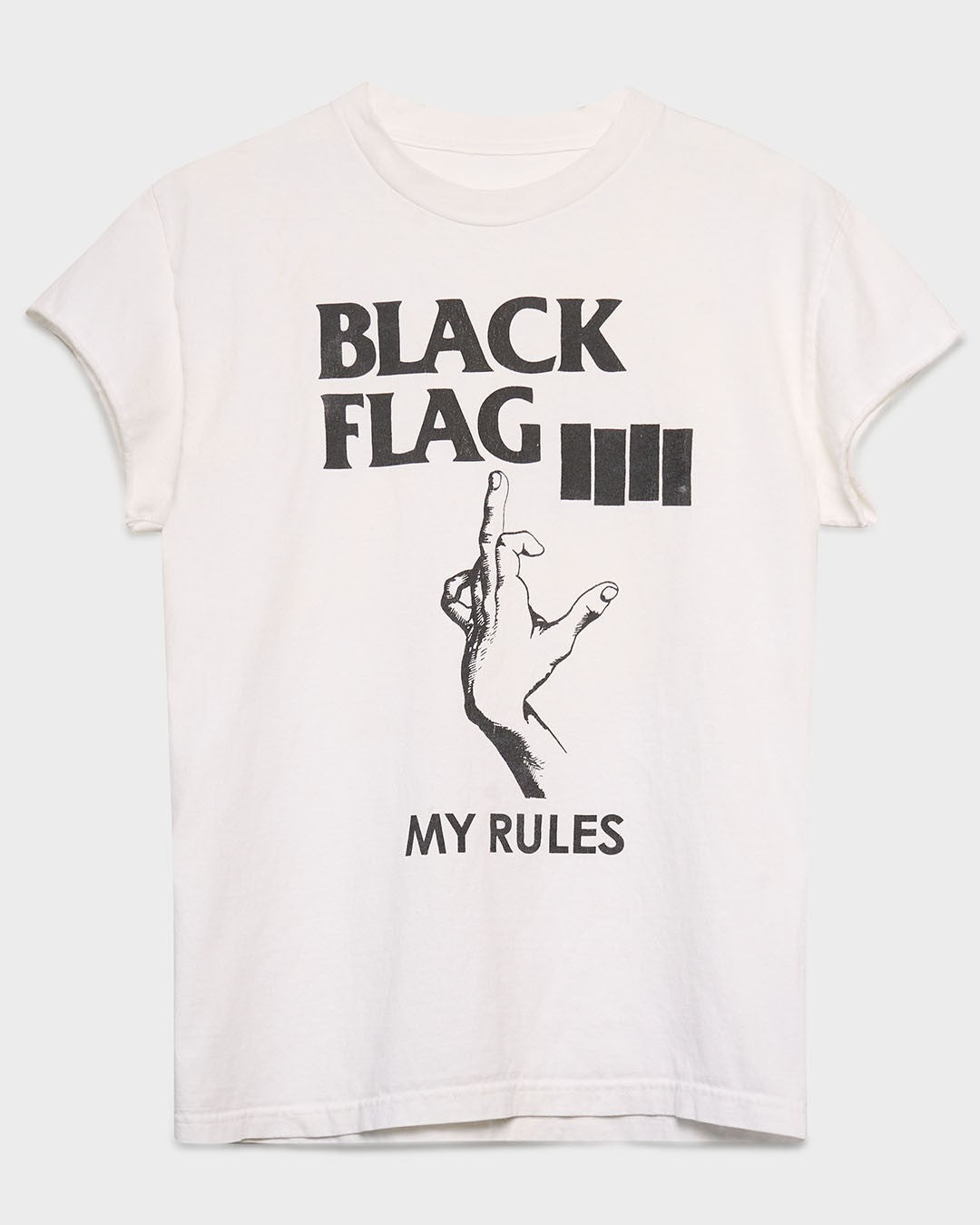 Black Flag My Rules Tee