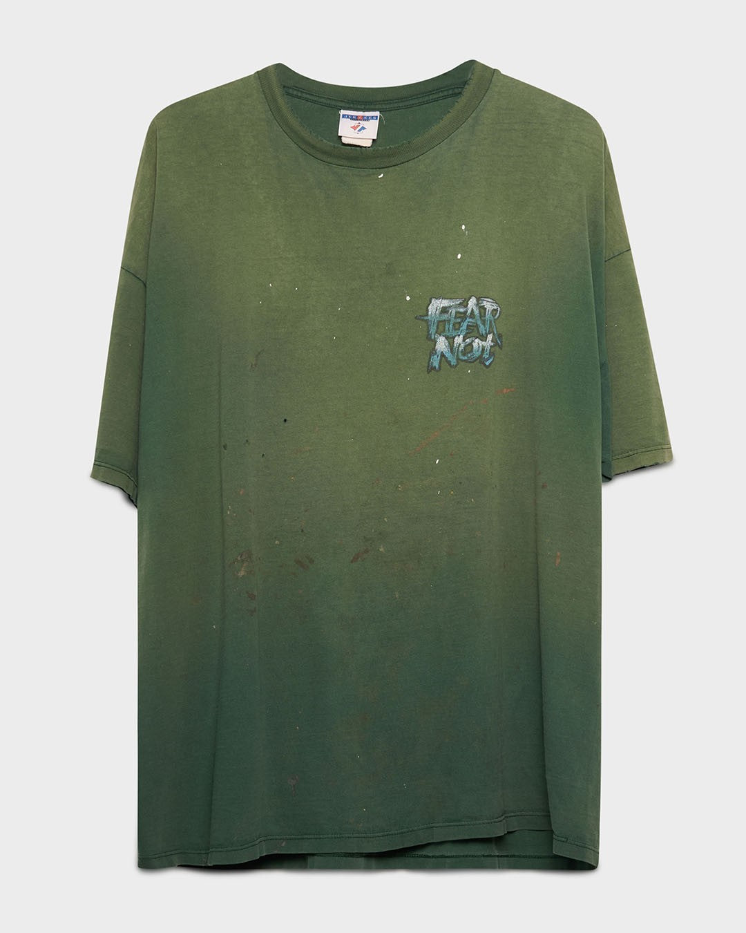 Faded Green No Fear Tee