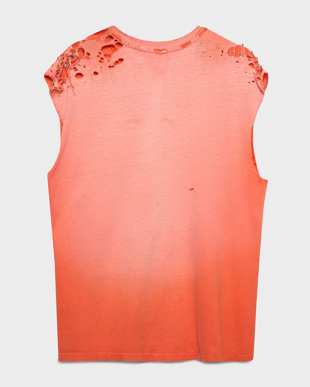 Faded Orange Construction Cut-Off