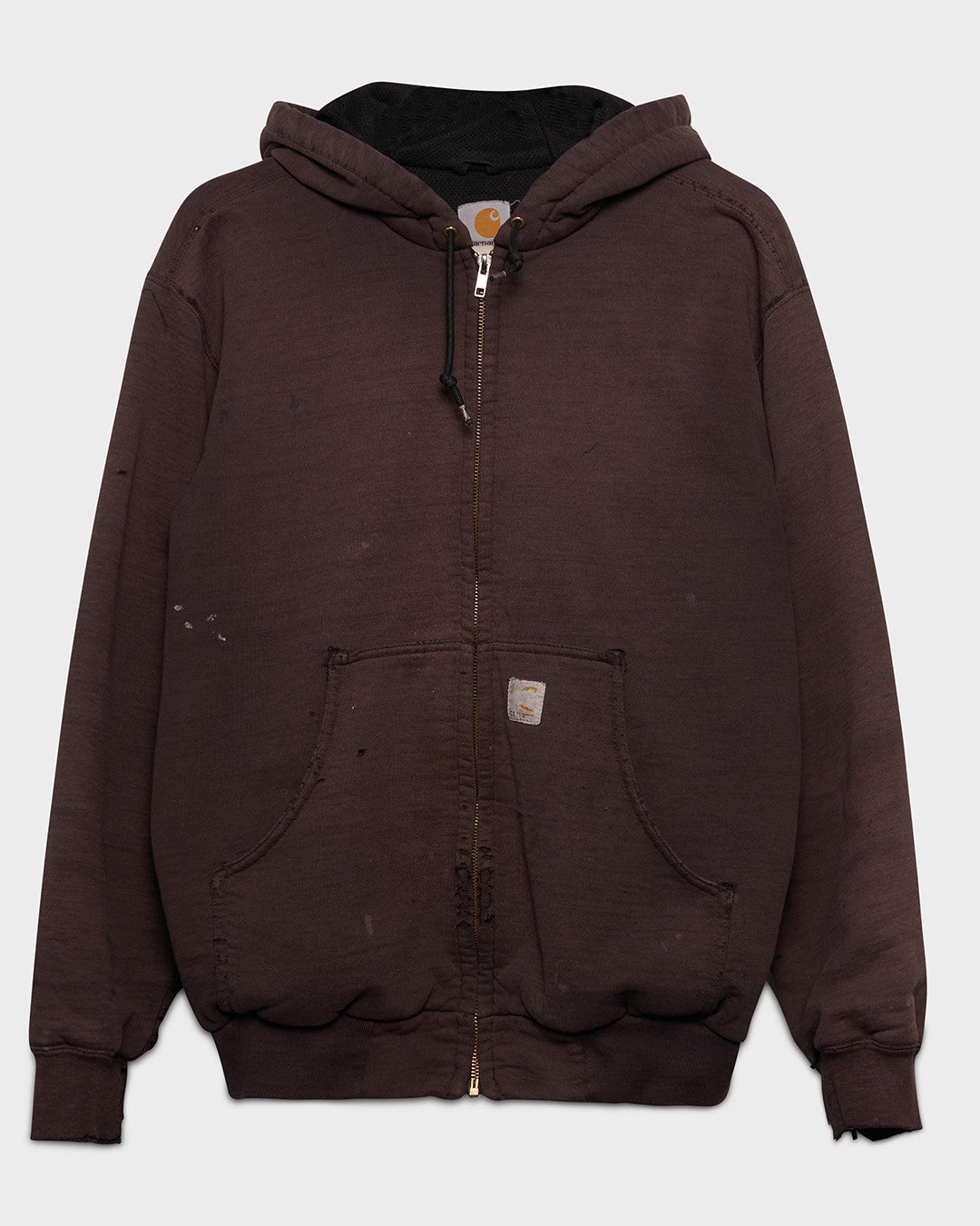 Faded Black Carhartt Hoodie