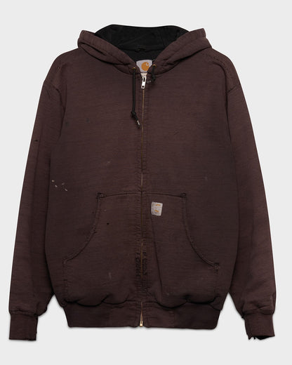 Faded Black Carhartt Hoodie