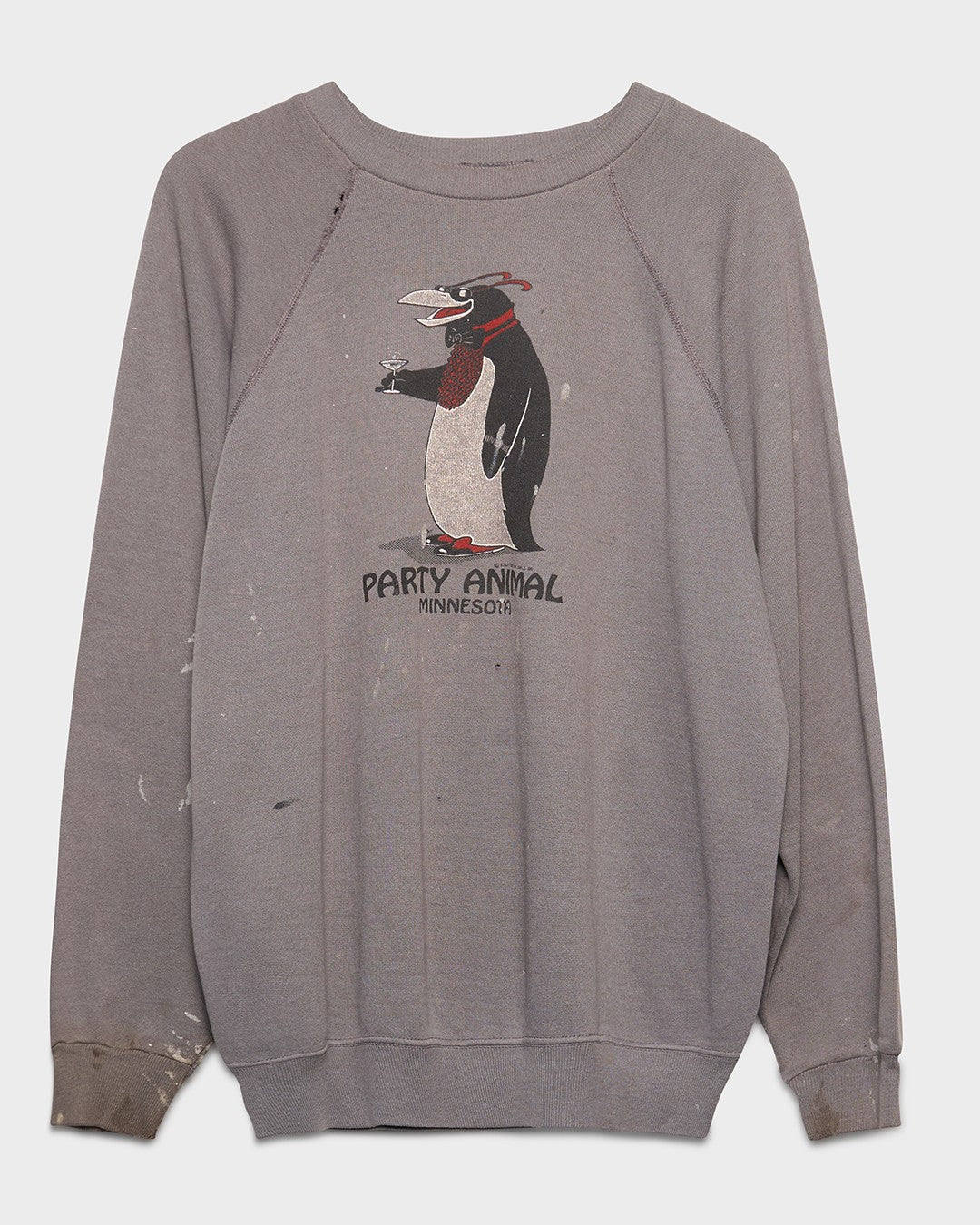Penguin Party Animal Raglan