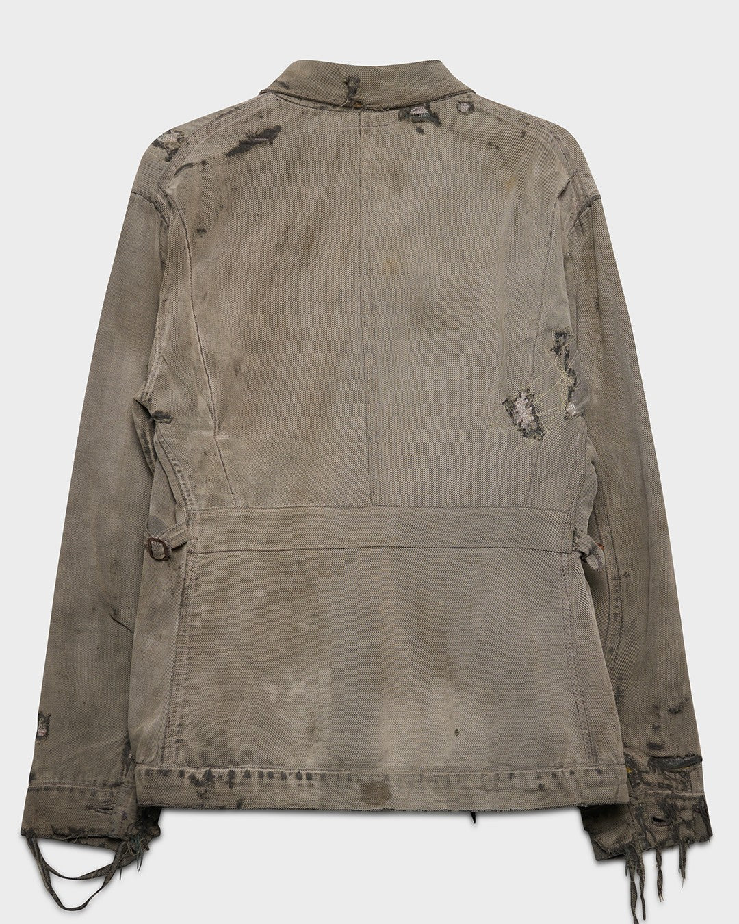 Faded/Distressed Black Whipcord Jacket