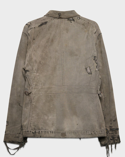 Faded/Distressed Black Whipcord Jacket