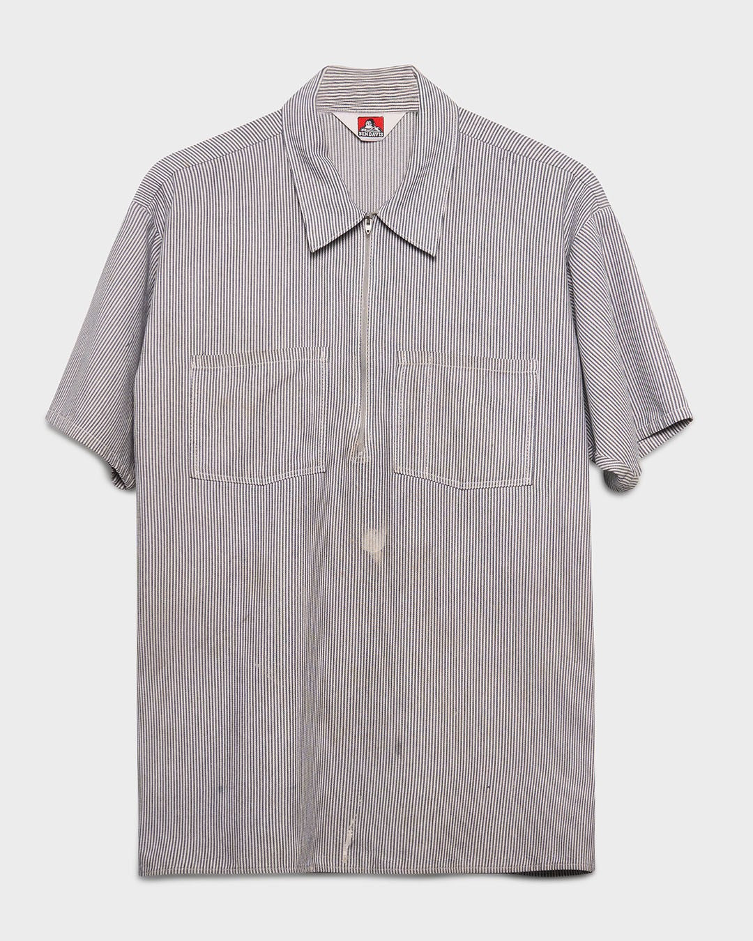 Distressed Hickory Stripe Ben Davis Top