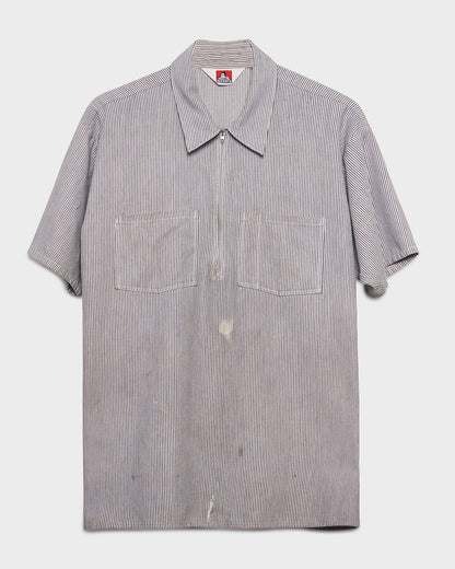 Distressed Hickory Stripe Ben Davis Top