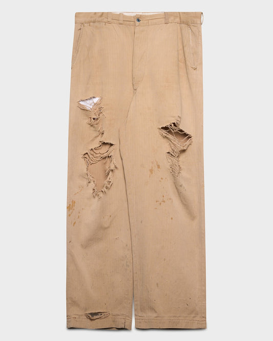 Distressed Tan HBT Chino's