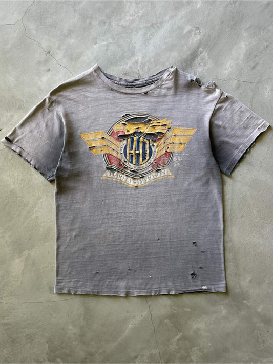 Very Sun Faded/Thrashed HD T-Shirt - 80s - S/M