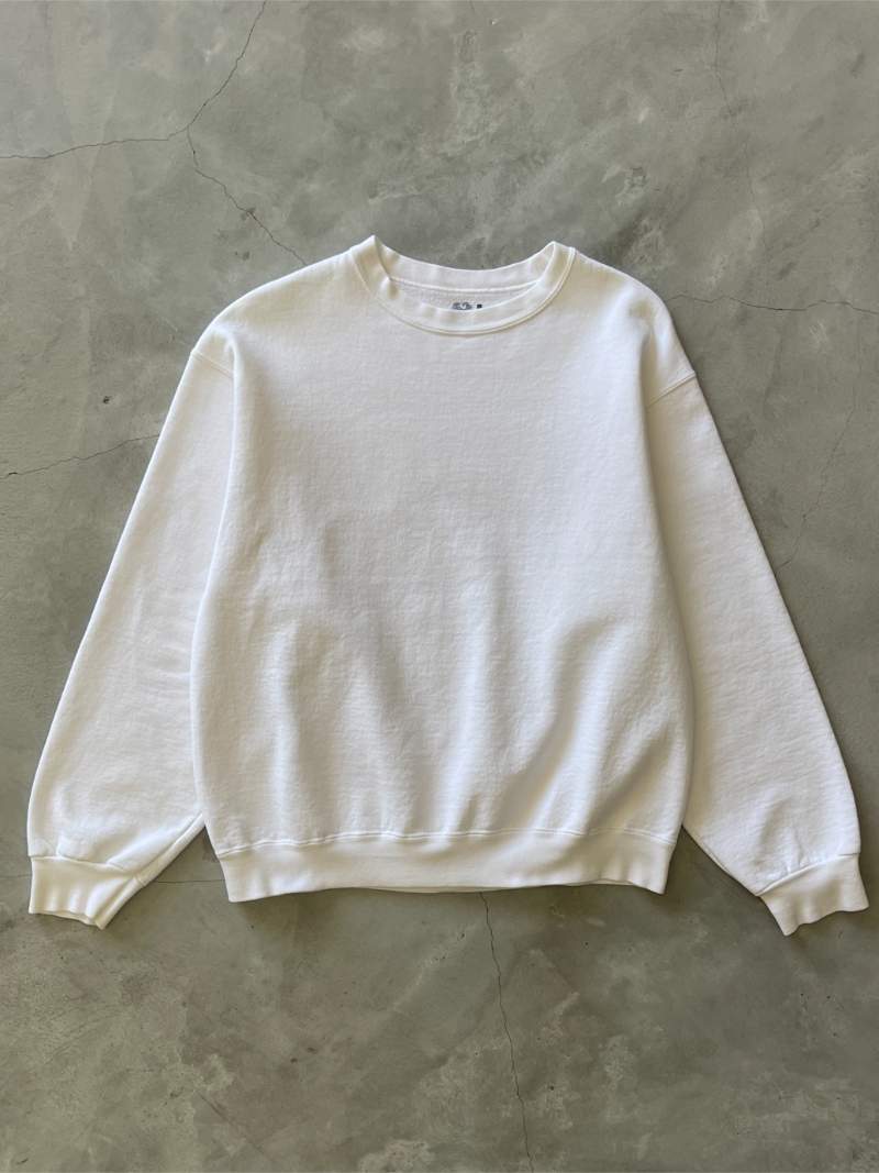 Arctic White Blank Sweatshirt - 00s -L